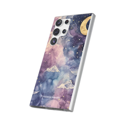 Dreamy Celestial Night - Flexi Samsung S23 Phone Case