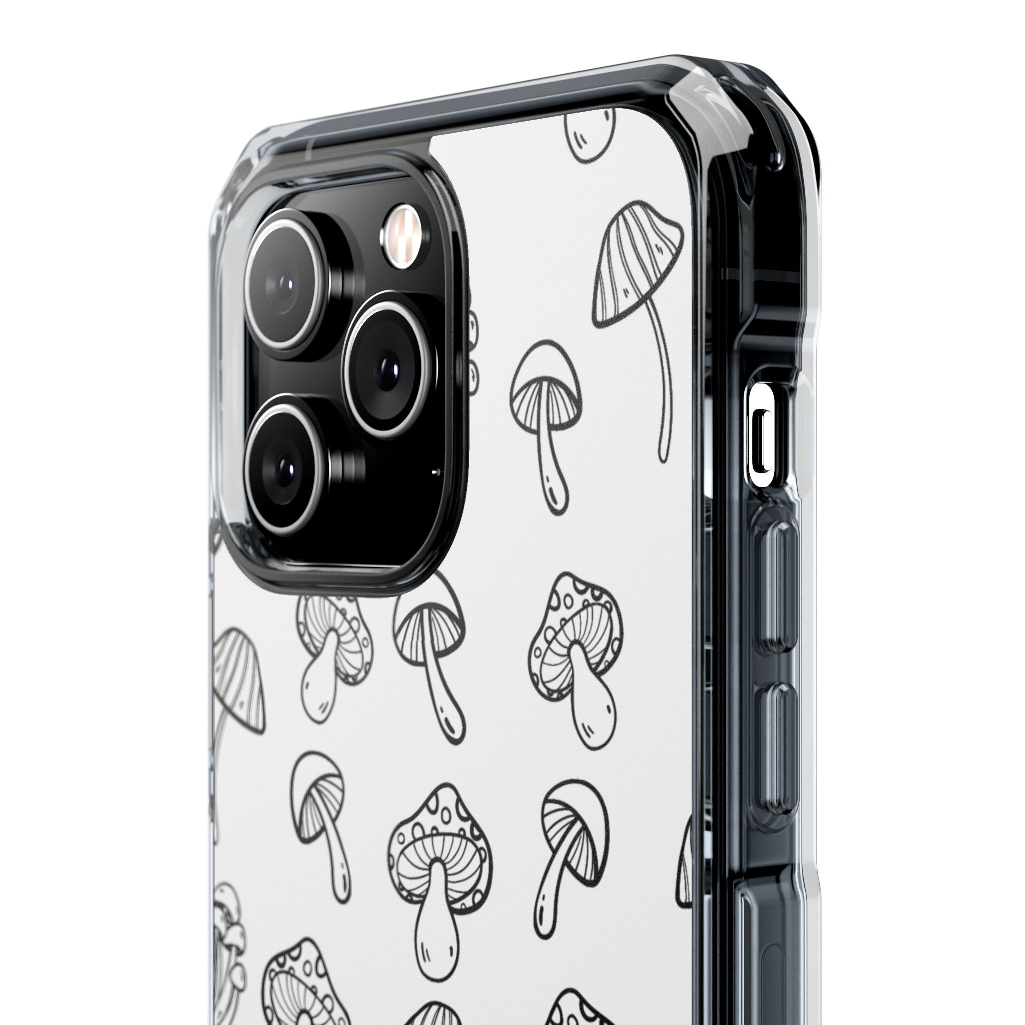 Mushroom Line Play iPhone Case - Impact