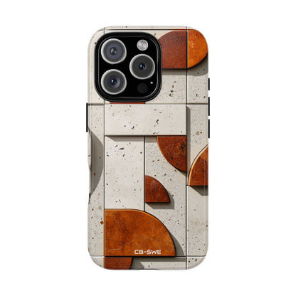 Textured Curves Emerge - iPhone Case
