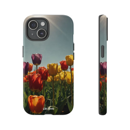 Tulips Embrace Sunlight - iPhone Case