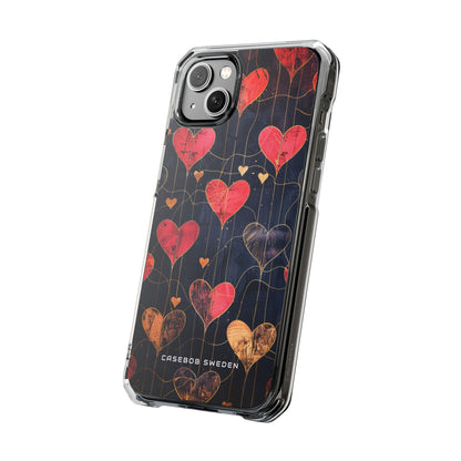 Gradient Heartflow Harmony iPhone 14 - Clear Impact Phone Case