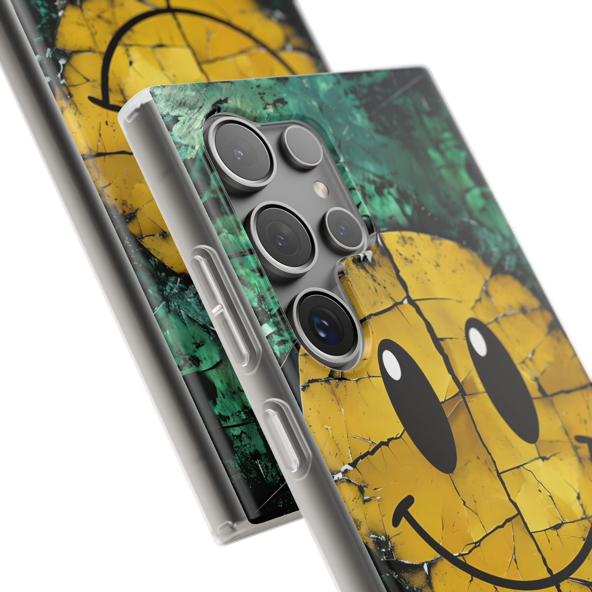 Cracked Smiley Samsung S24 Ultra - Soft Case