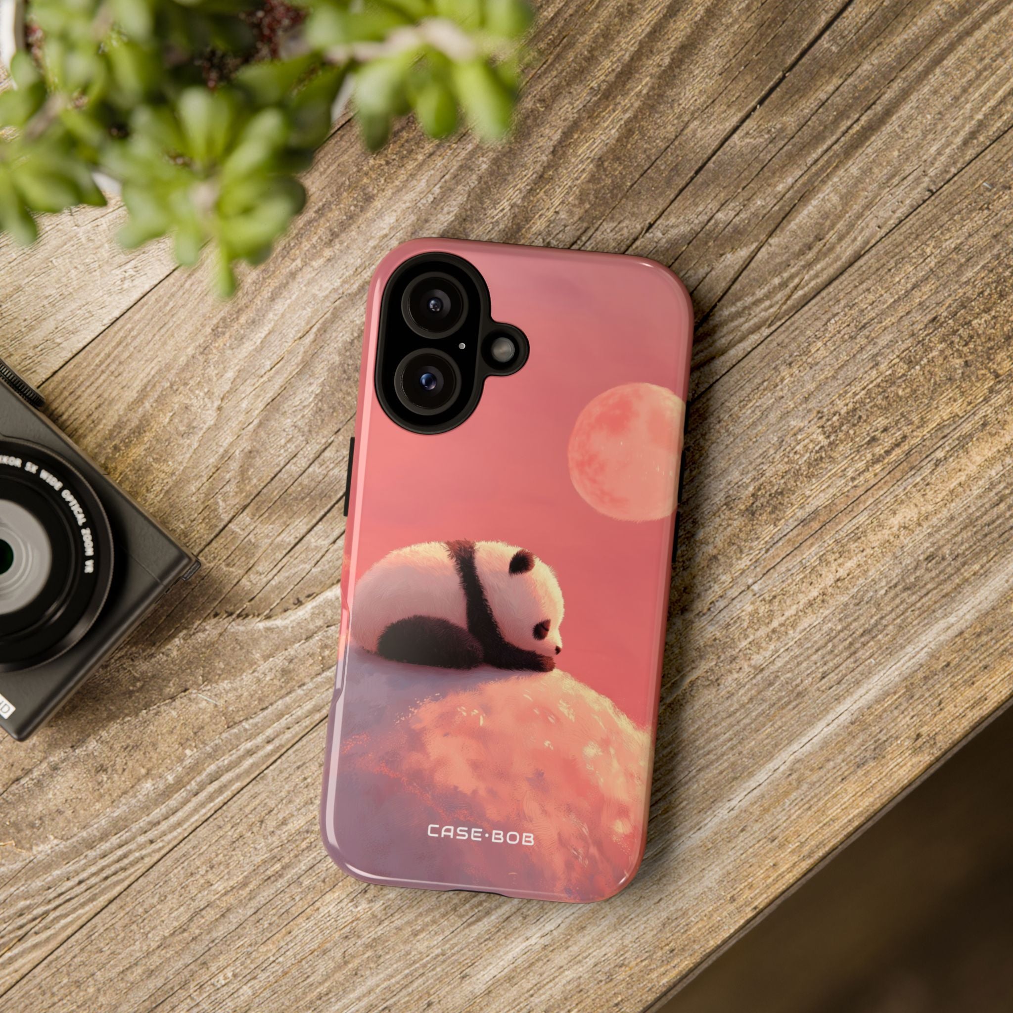 Panda Moonbeam iPhone 16 Pro Case - Tough