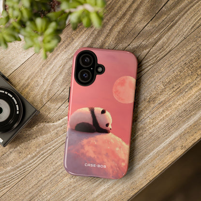 Panda Moonbeam iPhone 16 Case - Tough
