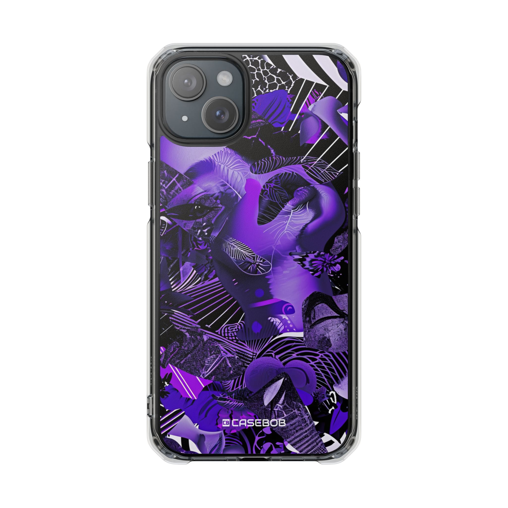 Ultra Violet  - Clear Impact Case for iPhone