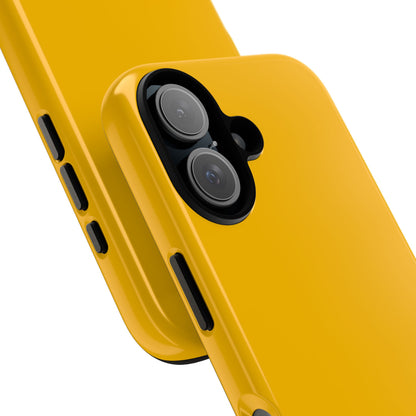 Amber Yellow - Tough iPhone 16 Phone Case