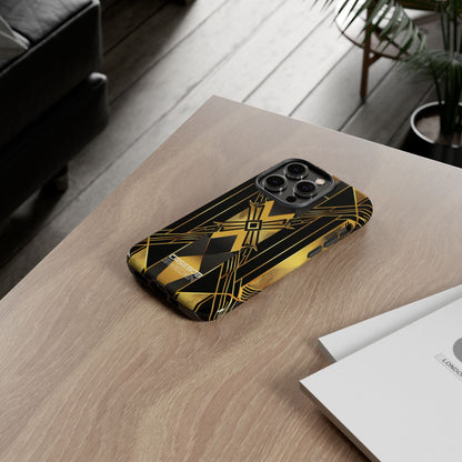 Golden Deco Symphony iPhone 14 - Tough