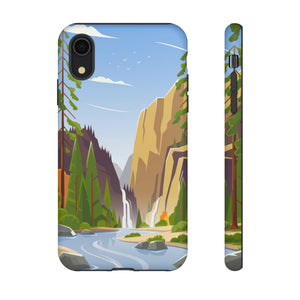 Waterfall at National Park - Protective Phone Case