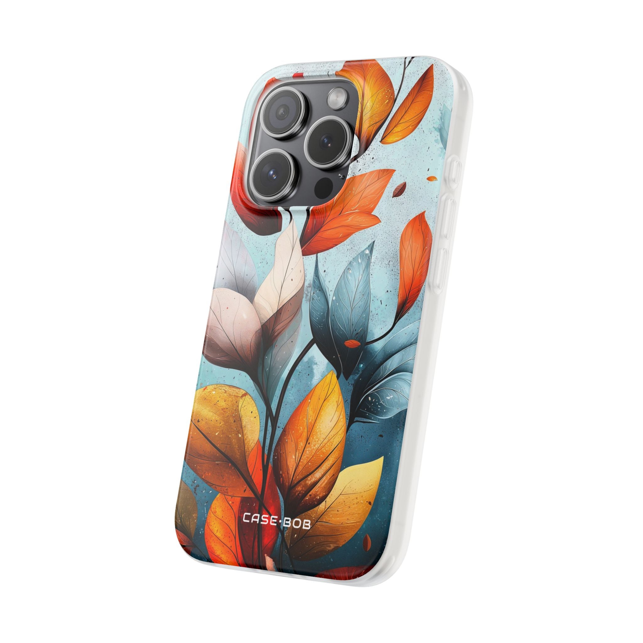 Crimson Veins iPhone 15 Pro Case - Soft