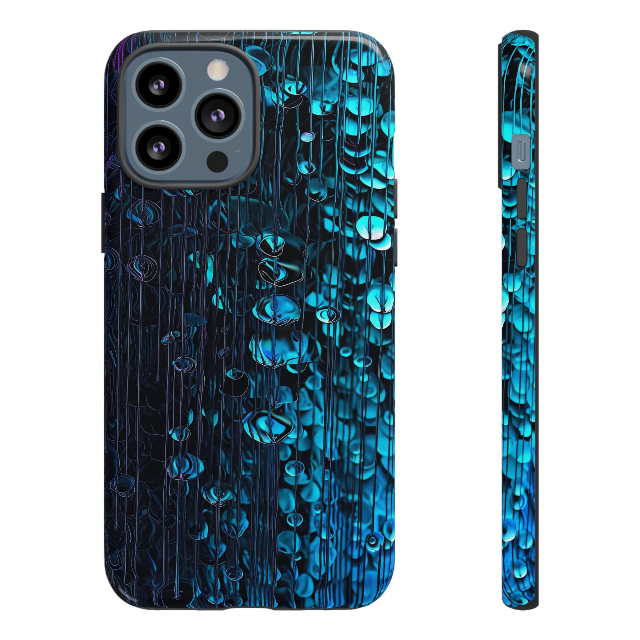 Digital Flow: Abstract Gradient - Protective Phone Case