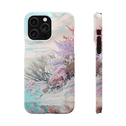 Spring Dreamscape - Slim iPhone 14 Phone Case