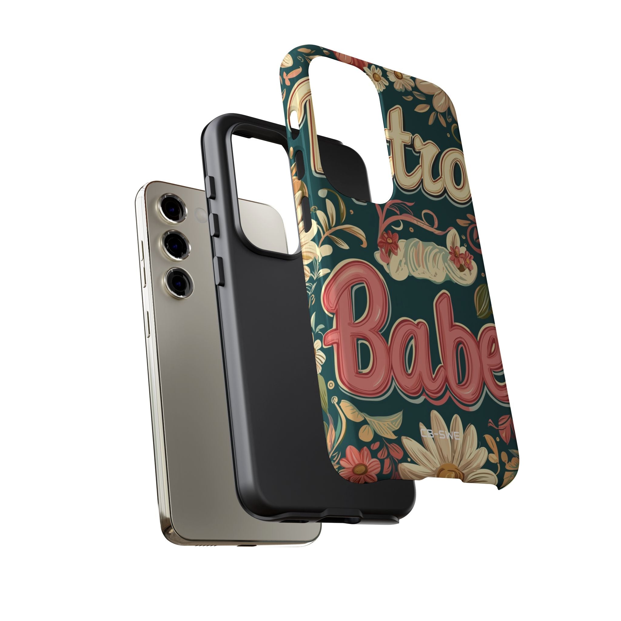 Floral Curves Embrace - Samsung Case