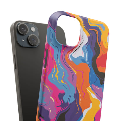 Vortex Colorwave iPhone 15 - Slim Phone Case