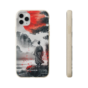 Serene Samurai Sunrise | Biodegradable Phone Case