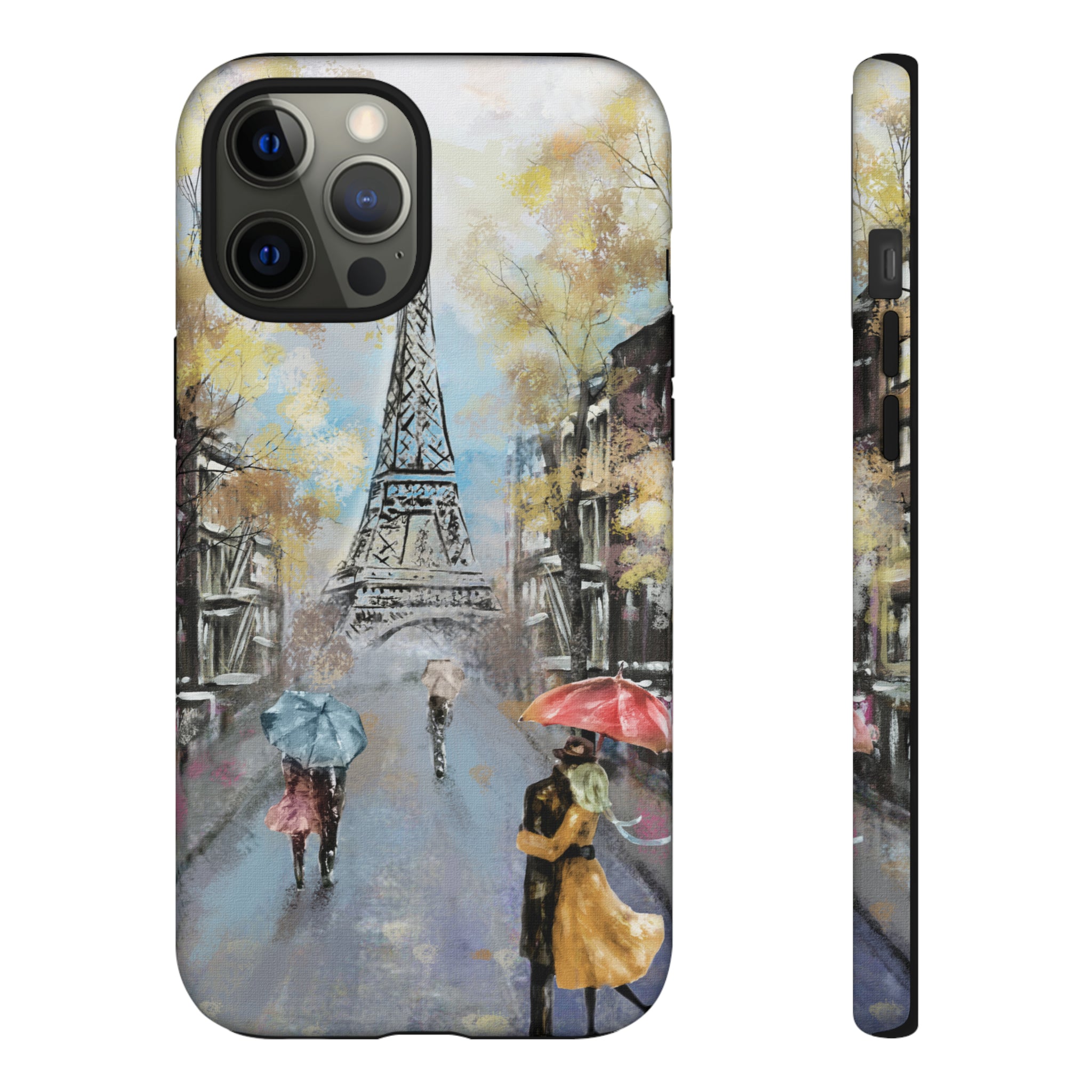 Oil Painting - Paris - Protective Phone Case