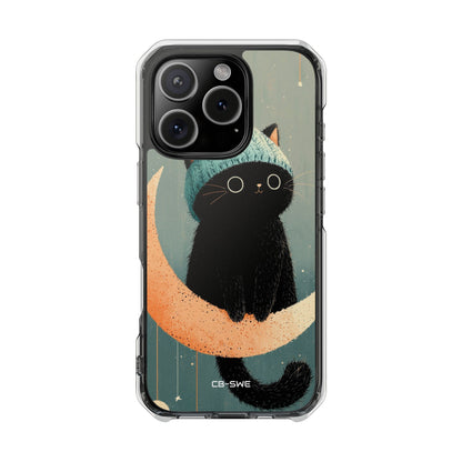 Cat Sits Dreaming iPhone Case - Impact