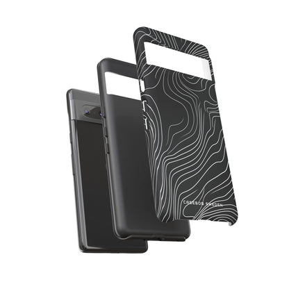 Contour Waveform Flow Google Pixel 7 - Tough Phone Case