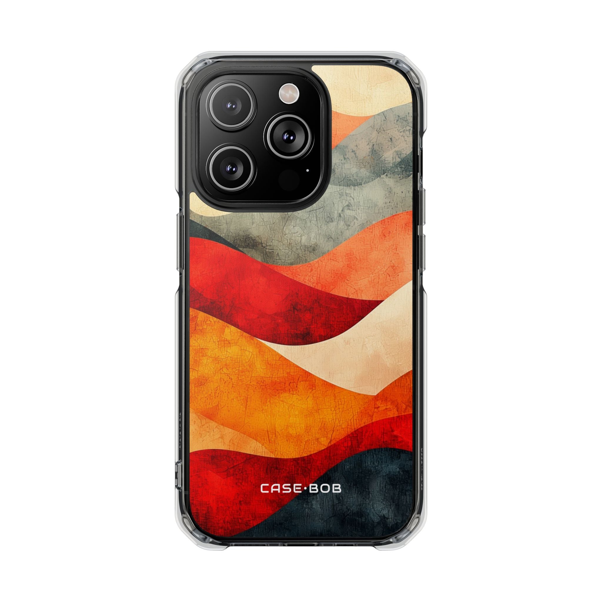 Cracked Wave Sunset iPhone 14 Pro Case - Impact