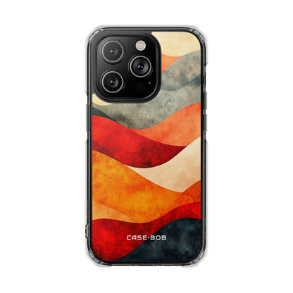 Cracked Wave Sunset iPhone 14 Pro Case - Impact