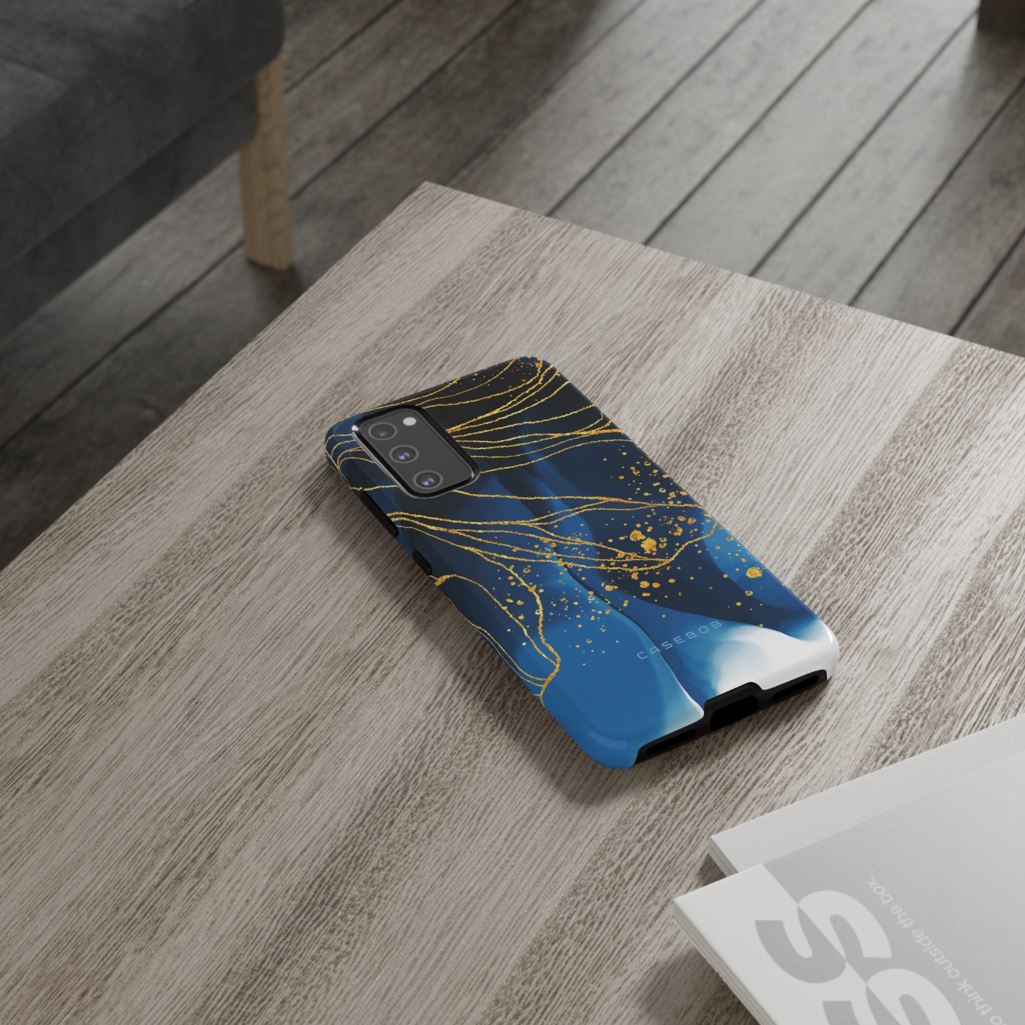 Blue Watercolor Art - Protective Phone Case