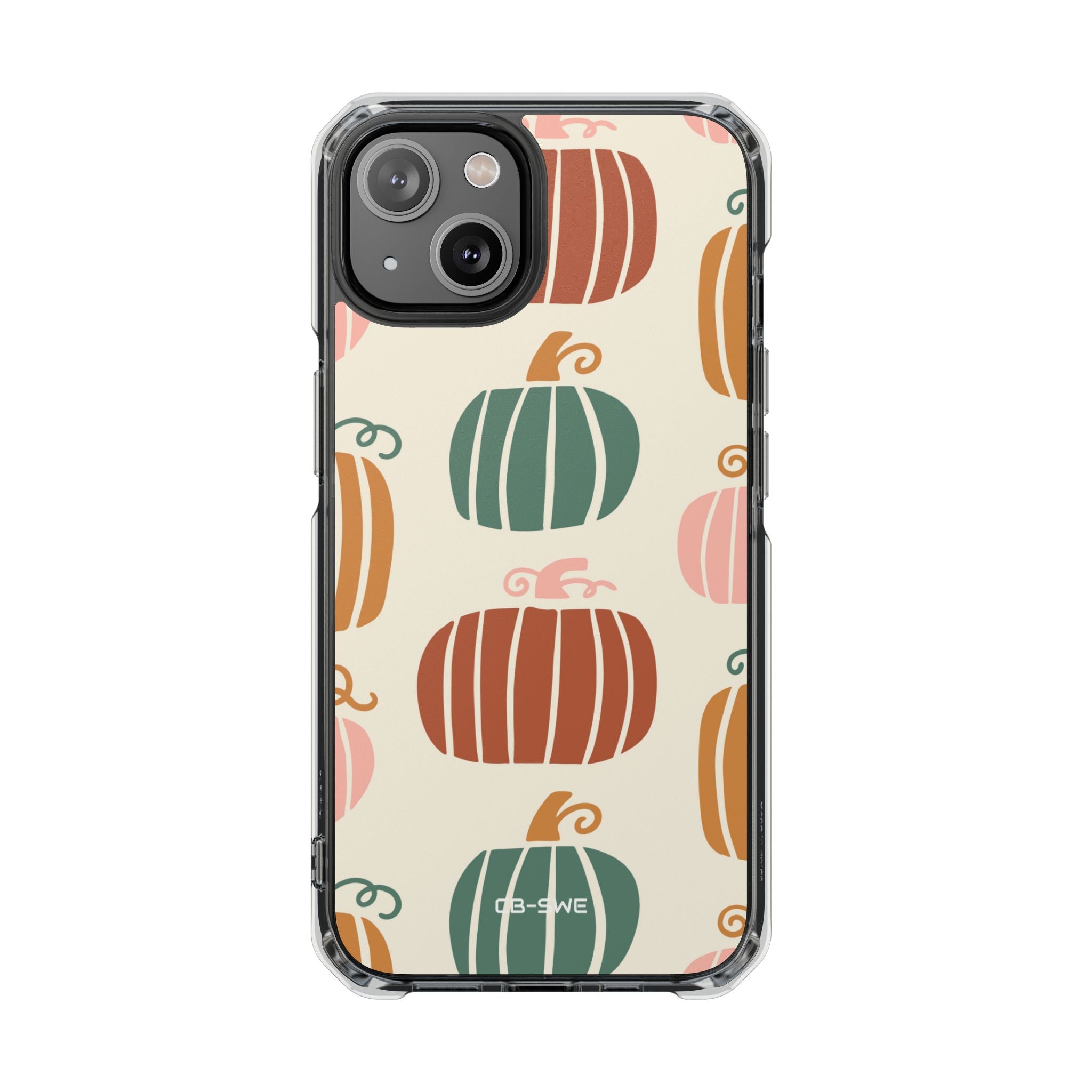 Whimsical Pumpkin Harmony iPhone Case - Impact