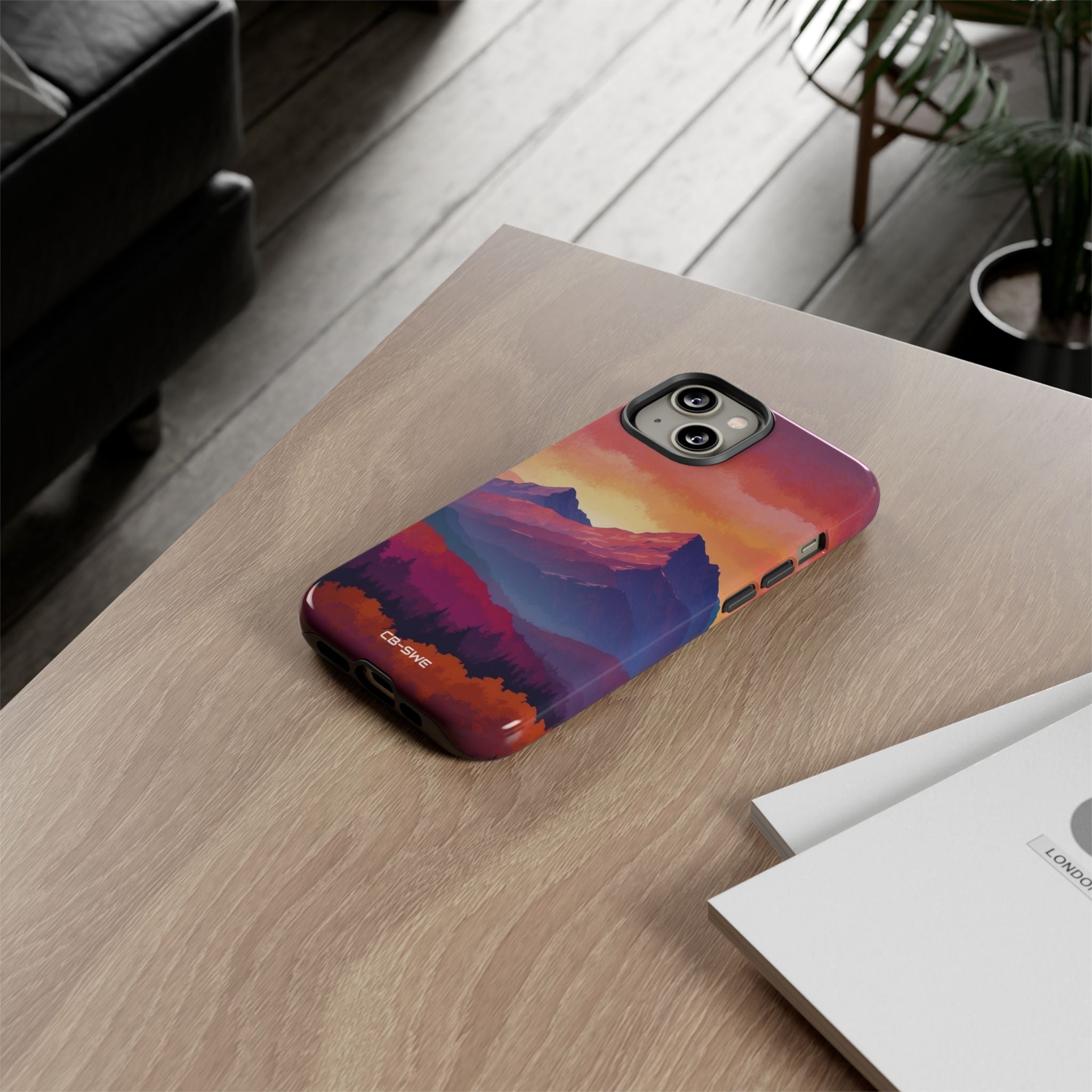 Mountain Peaks Rise - iPhone Case