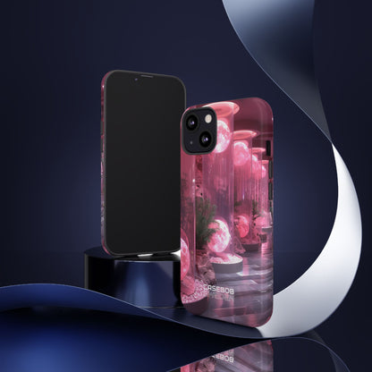 Futuristic Moon Garden iPhone 13 - Tough