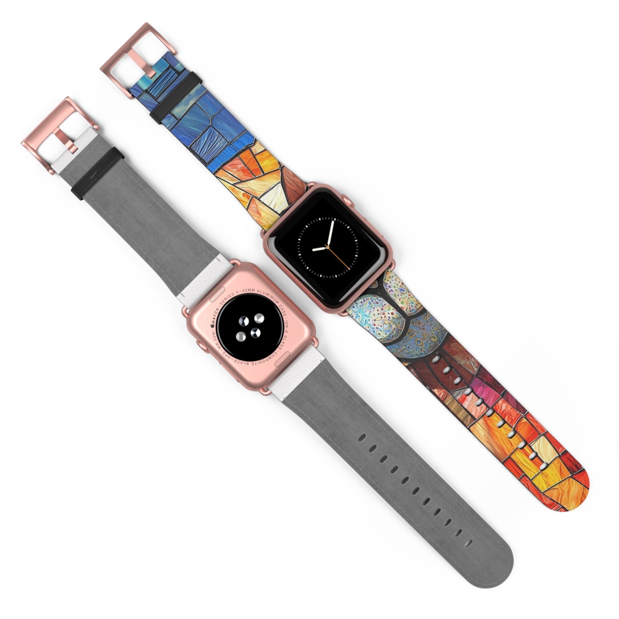 Sunglass Llama Mosaic - Watch Band