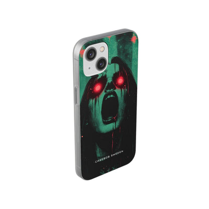 Haunting Glow of Gothic Eyes iPhone 14 - Flexi Phone Case