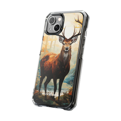 Glowing Stag iPhone 14 Case - Impact