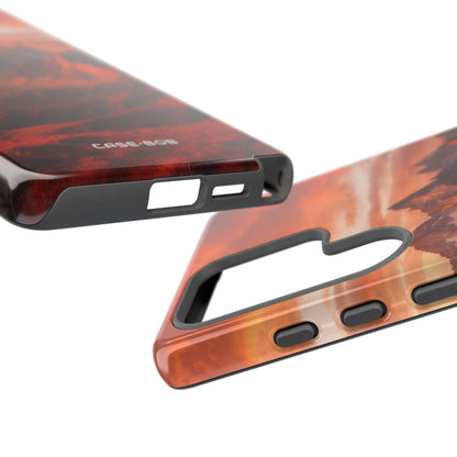 Jagged Glow Samsung S25 Ultra Case - Tough