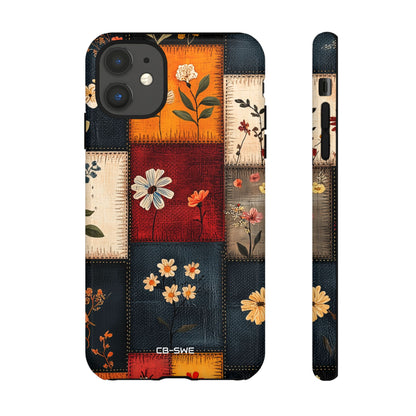 Floral Patches Bloom - iPhone Case