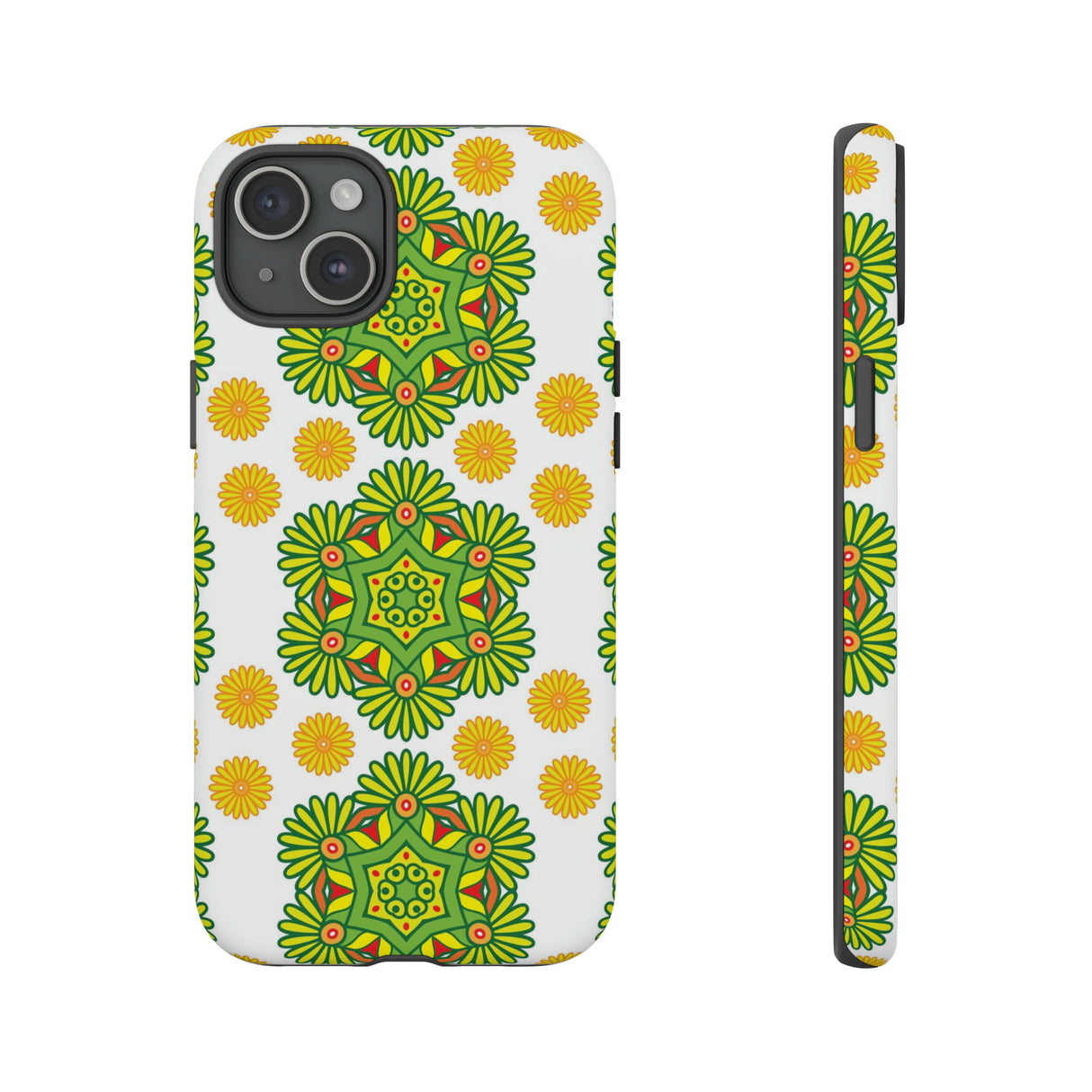 Lime Mandela - Protective Phone Case