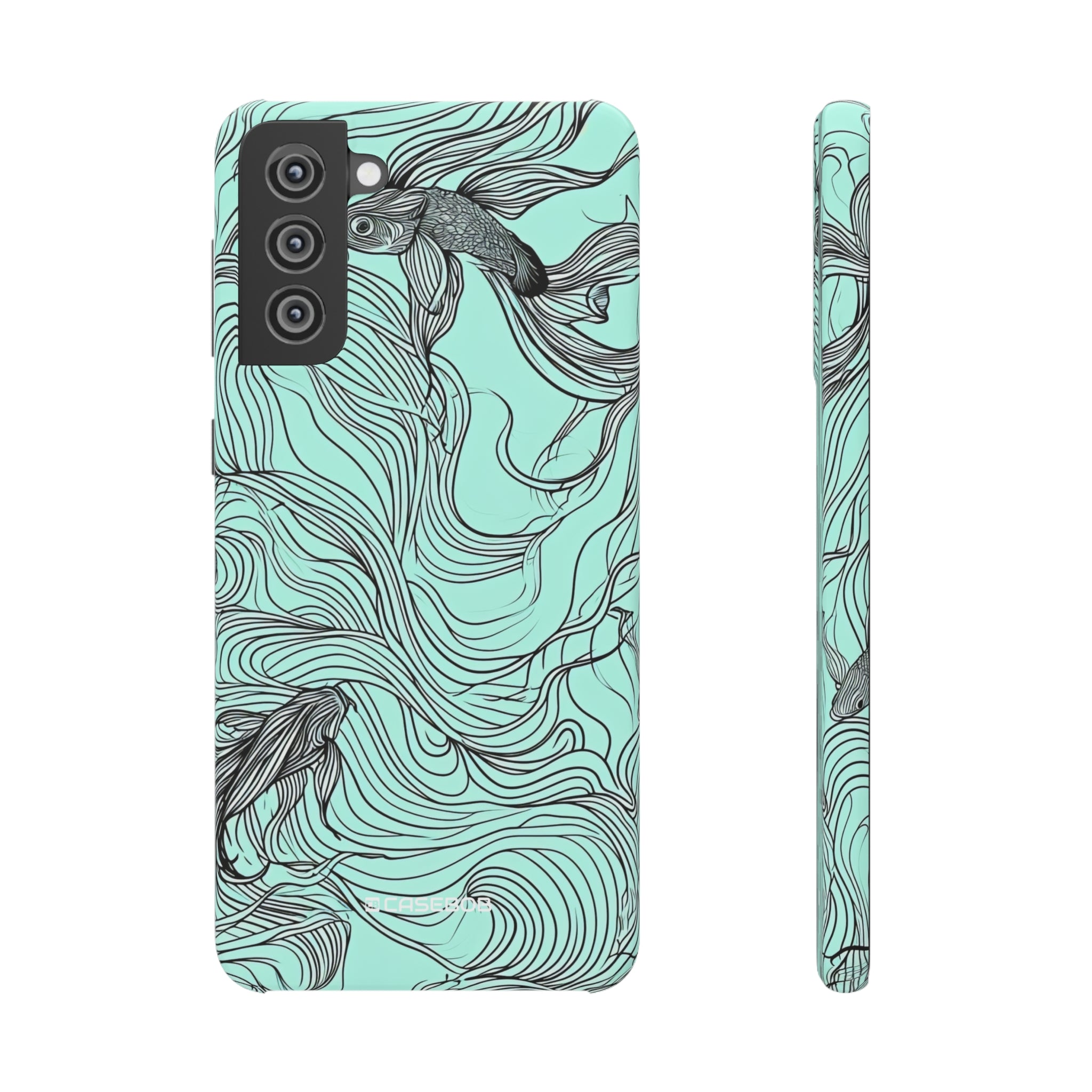 Aqua Serenity | Slim Phone Case for Samsung