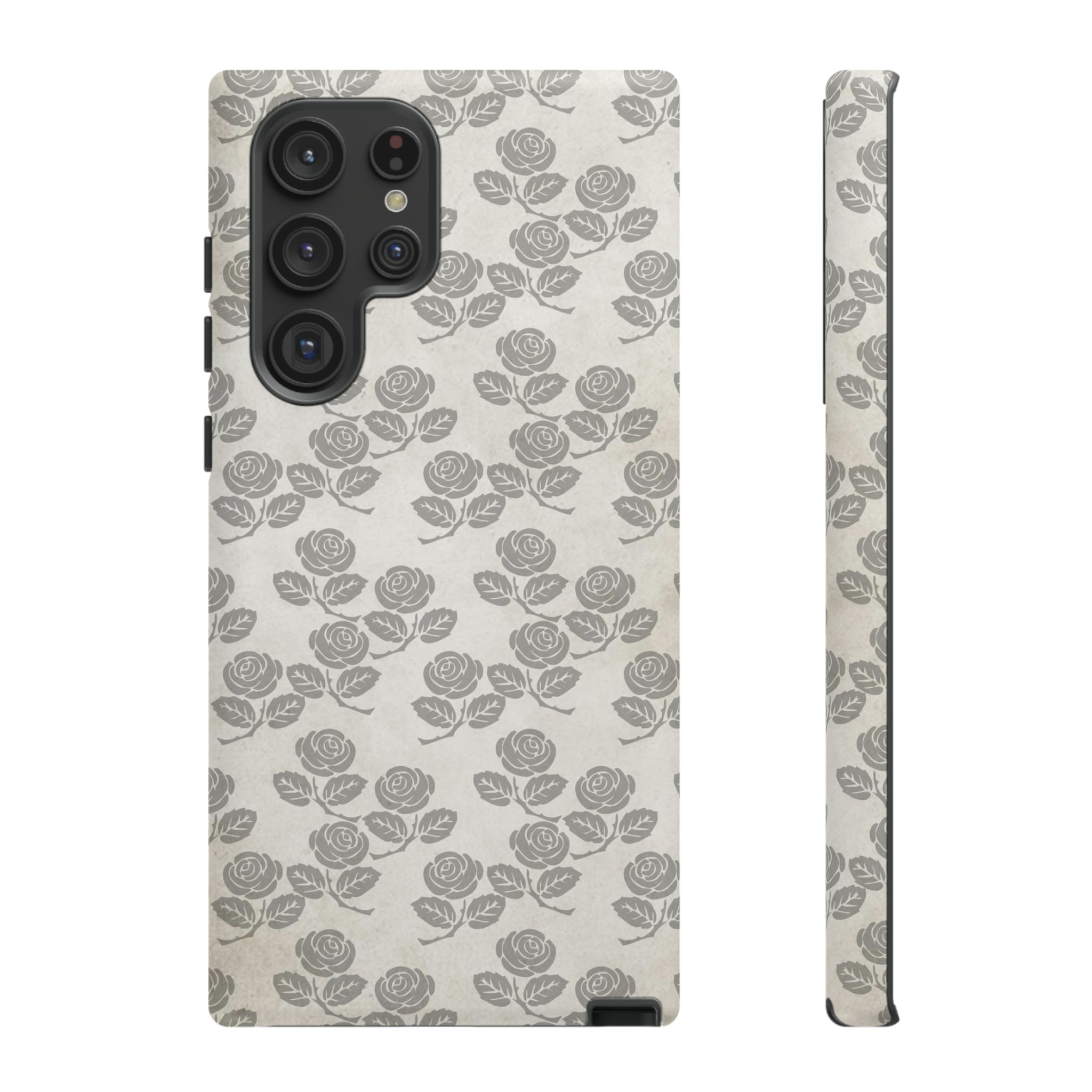 Roseniara Gothic Flower - Protective Phone Case