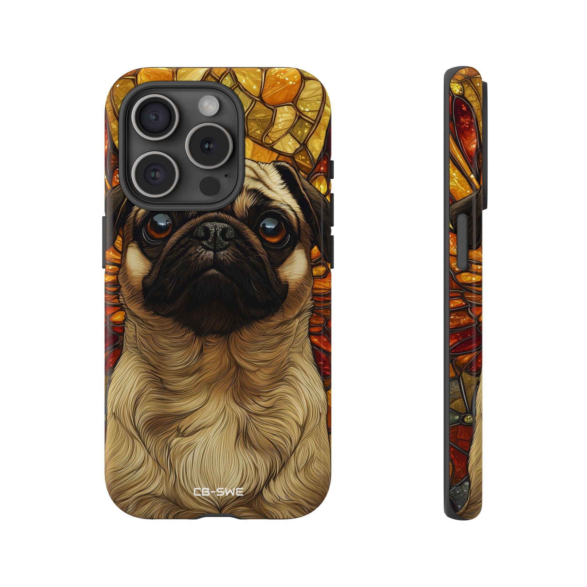 Pug Soars Brightly - iPhone Case