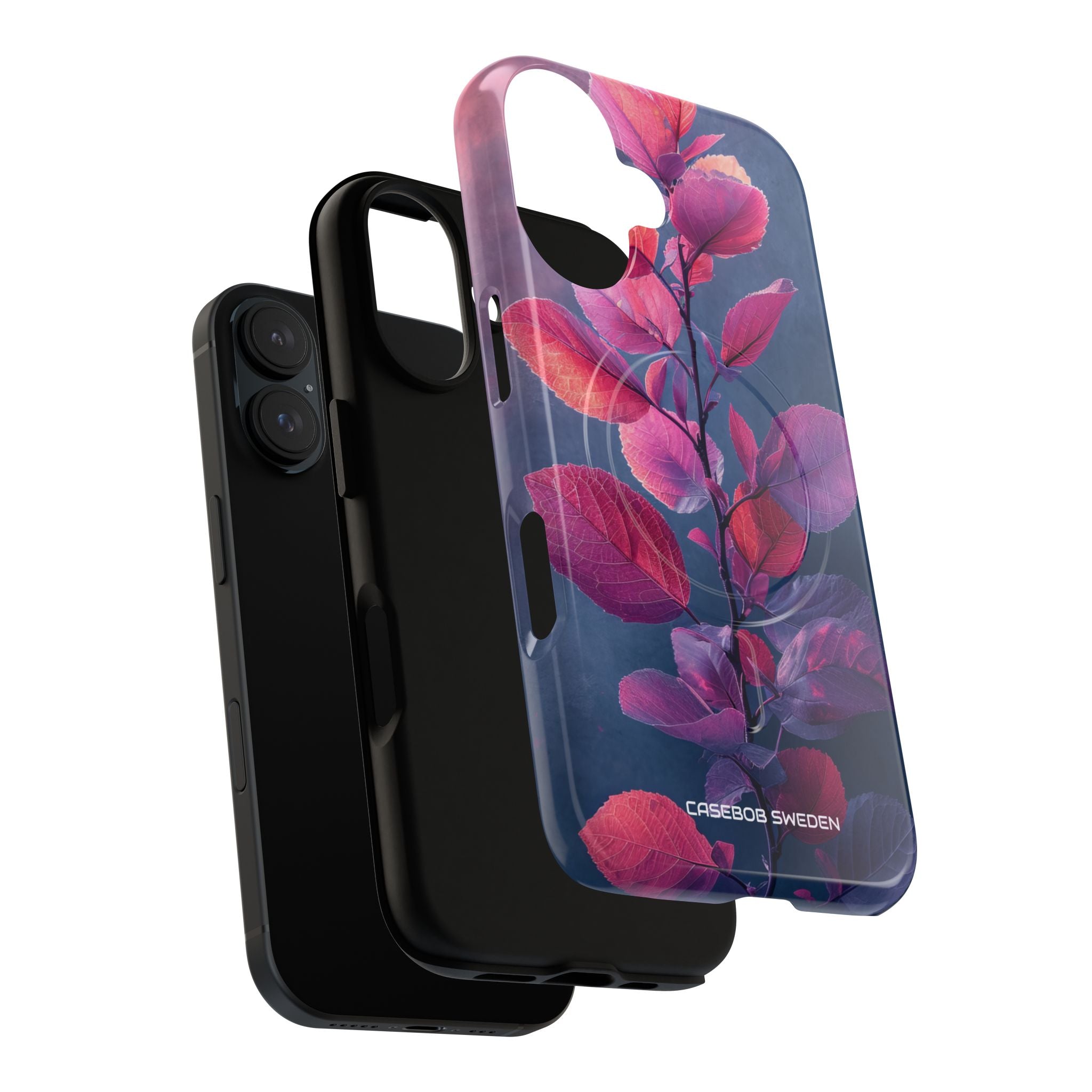 Pink Blue Nature - Tough + MagSafe® iPhone 16 Phone Case