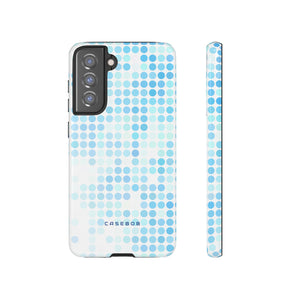 Blue Pixels - Protective Phone Case