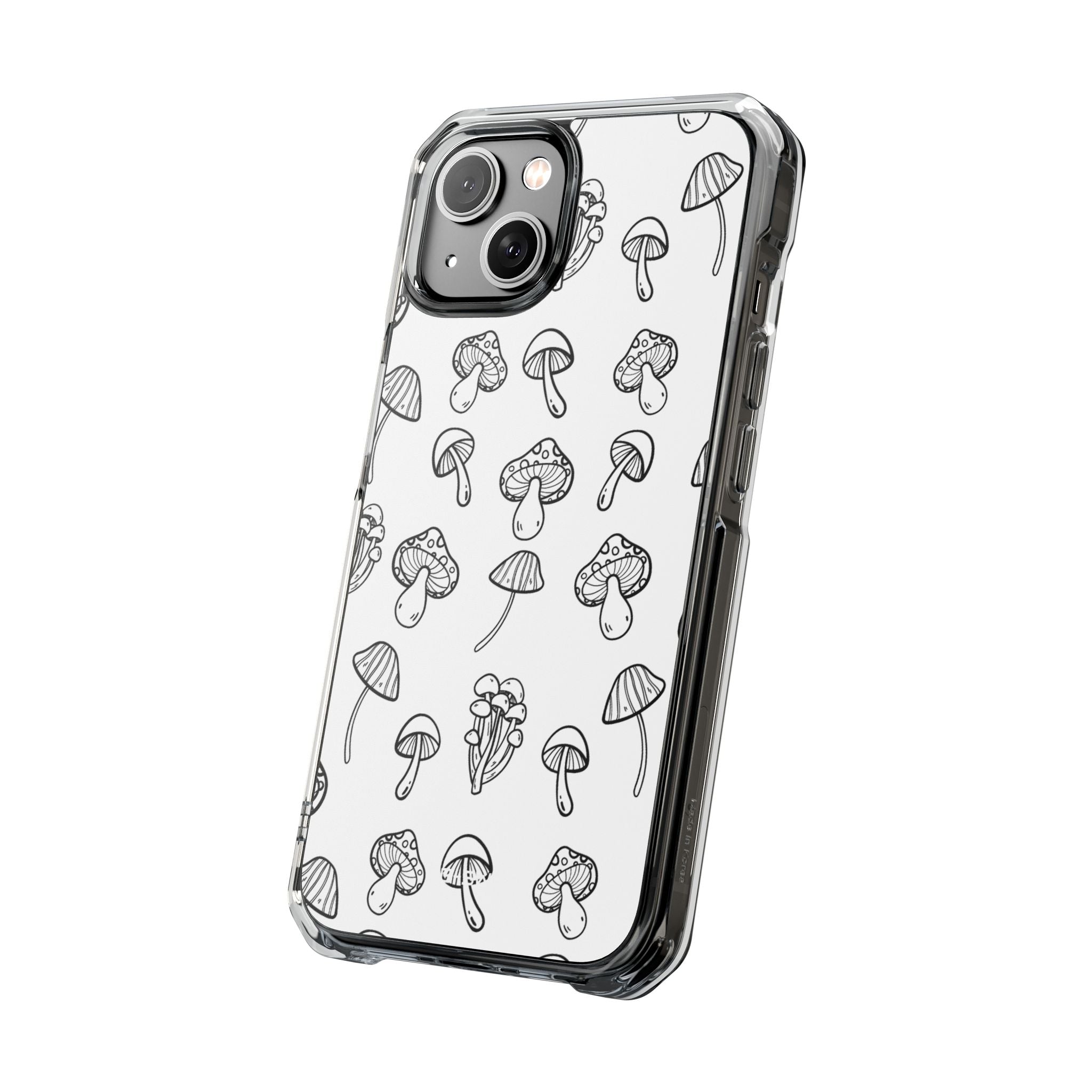 Mushroom Line Play iPhone Case - Impact