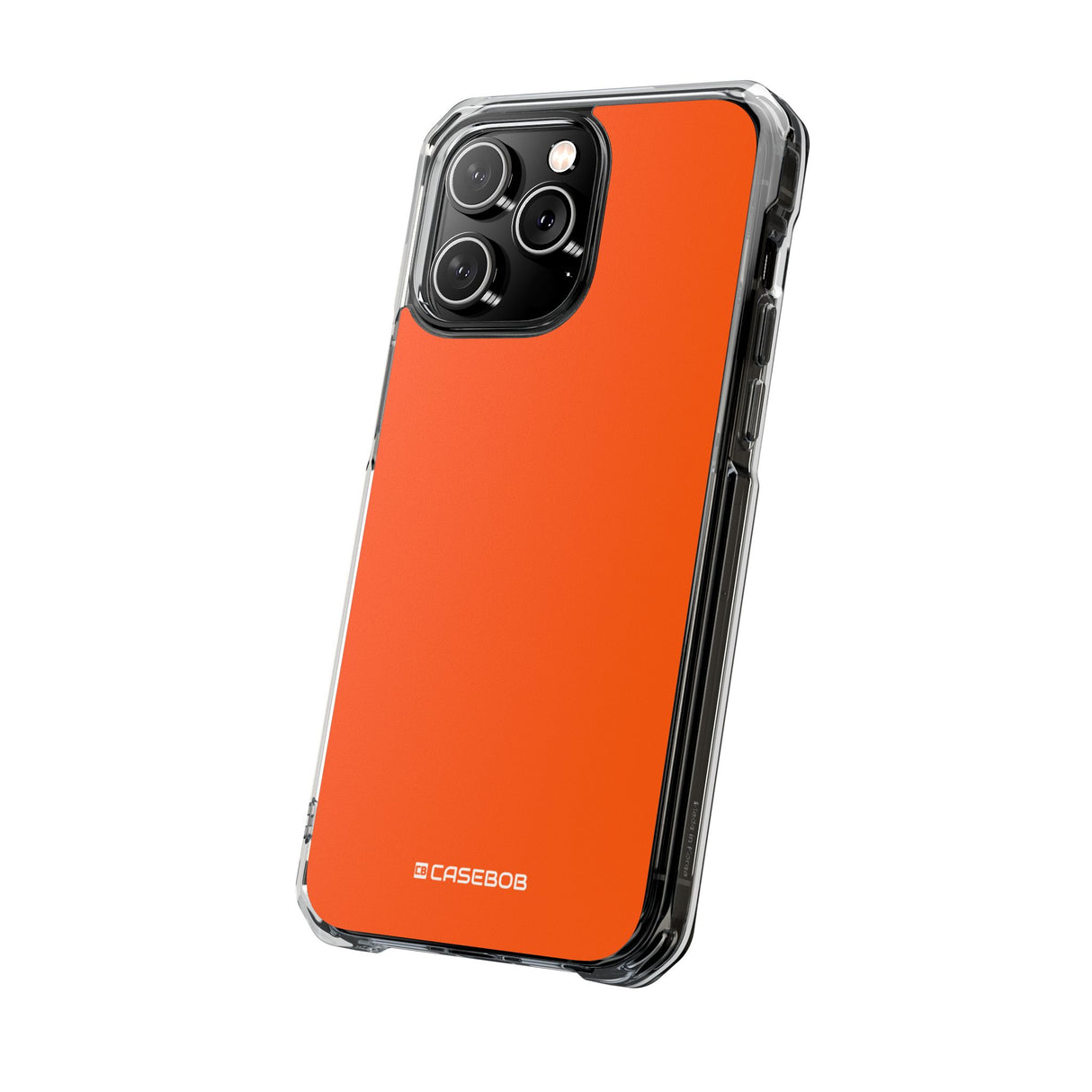 Orange Crayola | Handyhülle für iPhone (Clear Impact Case – magnetisch) 