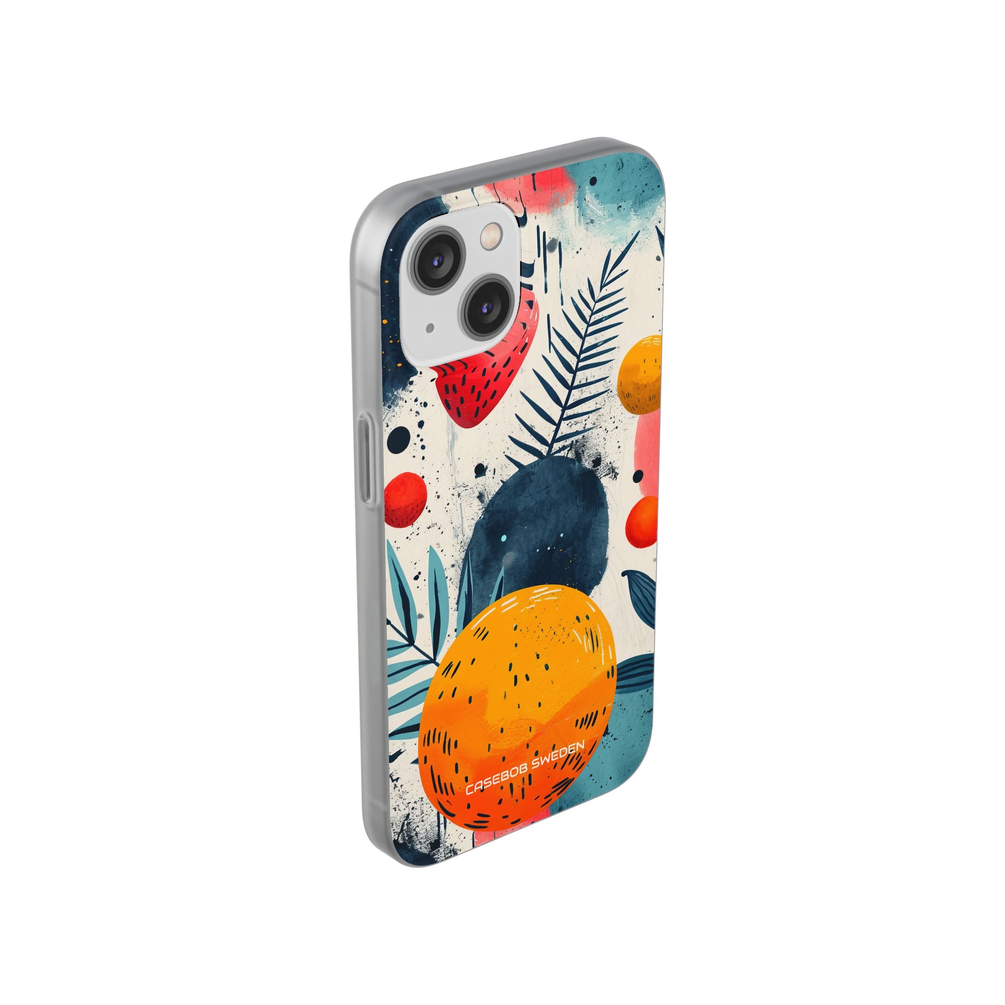 Vibrant Fruit Canvas - Flexi iPhone 14 Phone Case