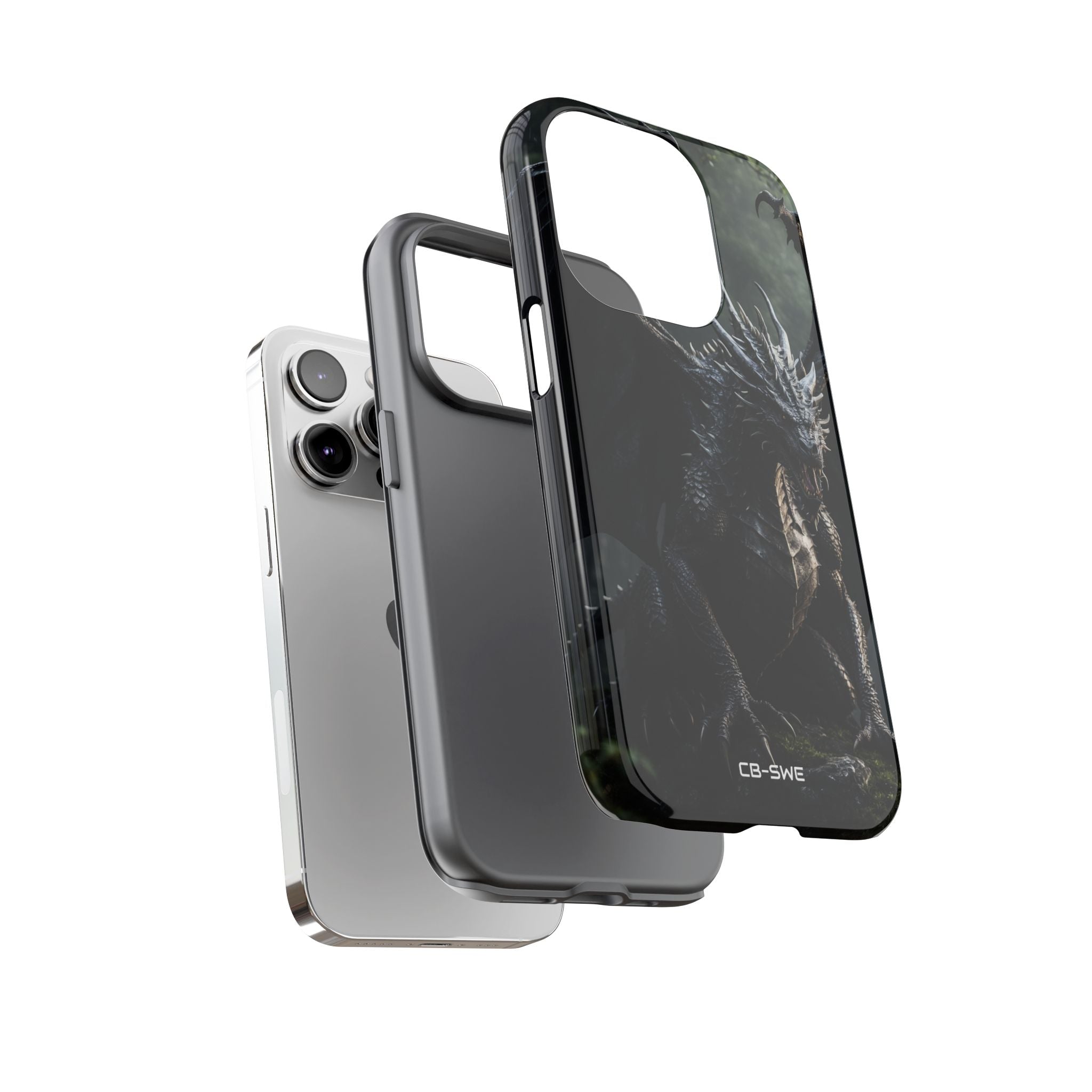 Dragon Emerges Mist - iPhone Case