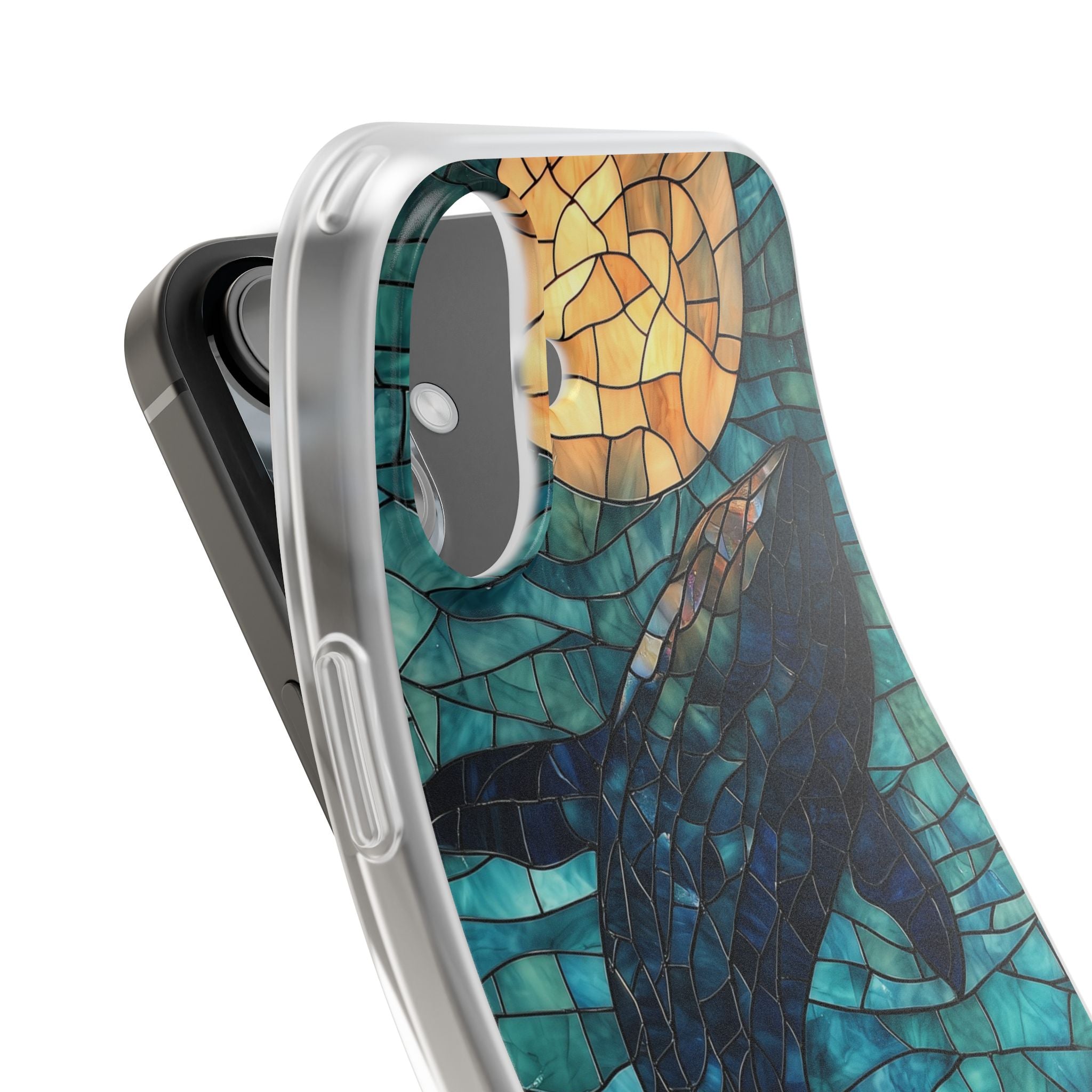 Celestial Whale iPhone 16 Plus Case - Soft