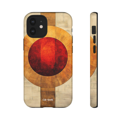 Warm Circles Embrace - iPhone Case