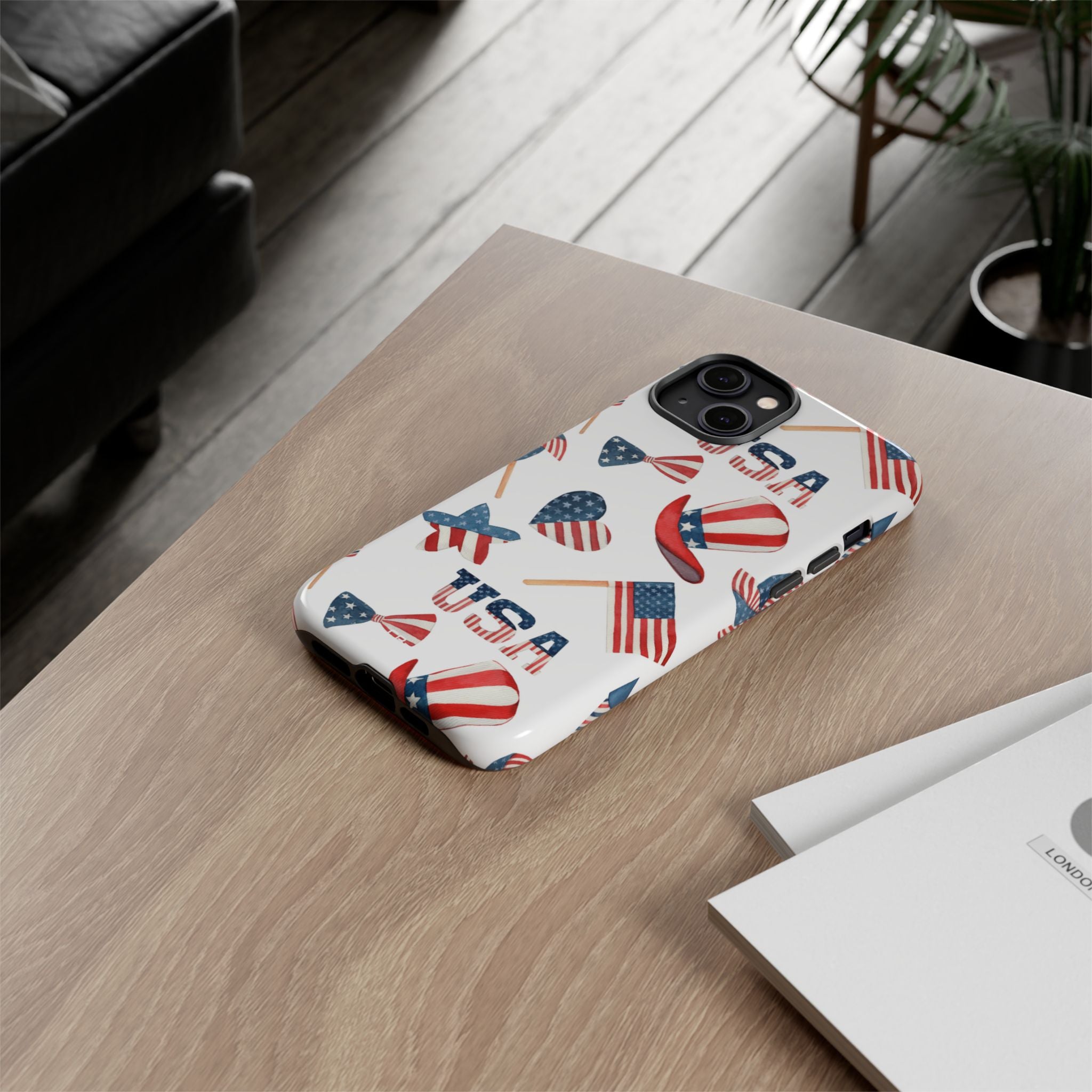 Fireworks Burst Bright - iPhone Case