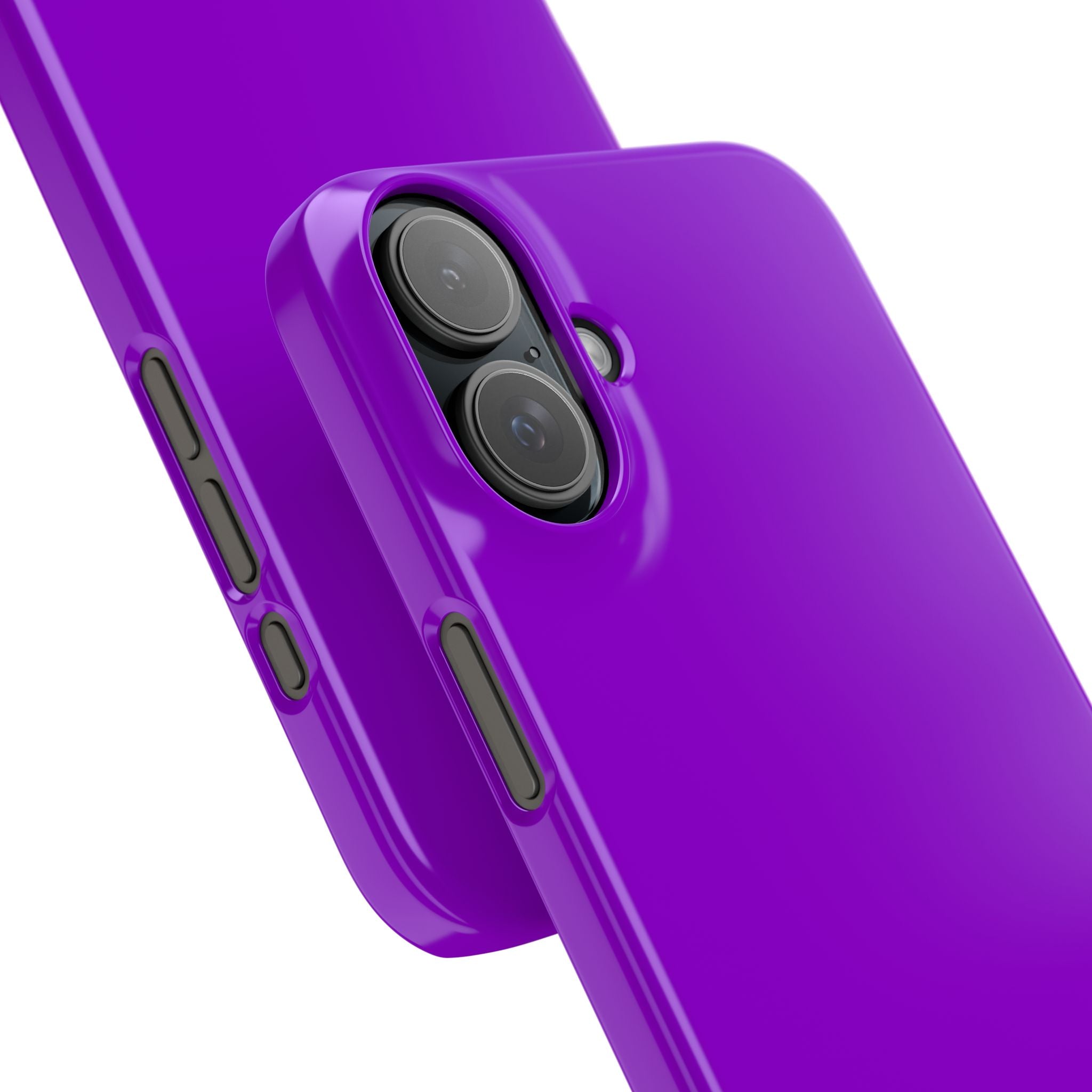 Dunkelviolettes iPhone 16 - Schlanke Handyhülle