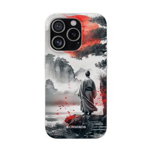 Serene Samurai Sunrise | Flexible Phone Case for iPhone