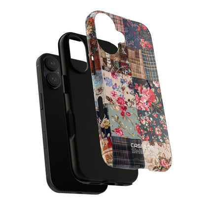 Patchwork Floral Quilt iPhone 16 - Tough+