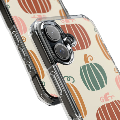 Whimsical Pumpkin Harmony iPhone Case - Impact