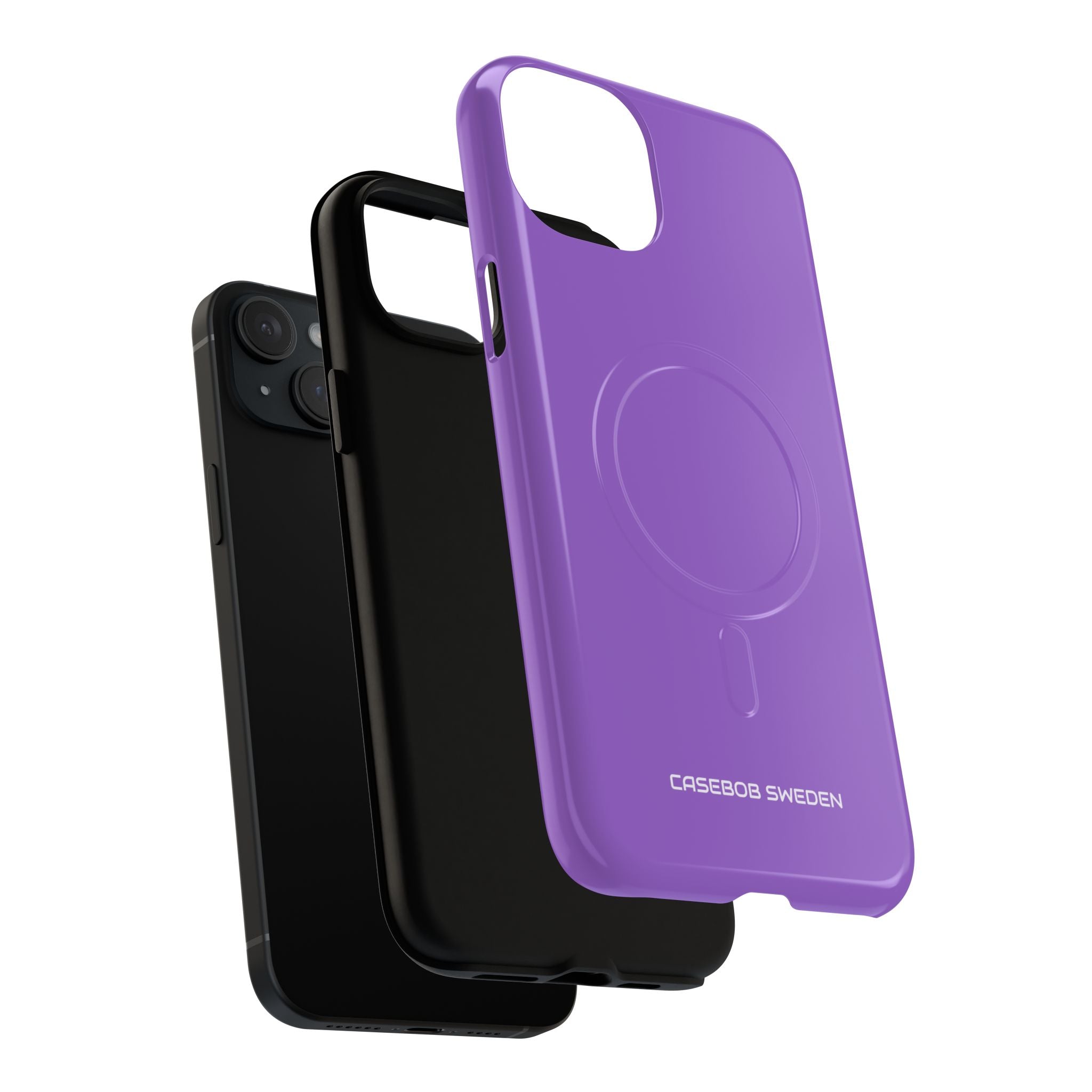 Amethyst Purple - Tough + MagSafe® iPhone 15 Phone Case